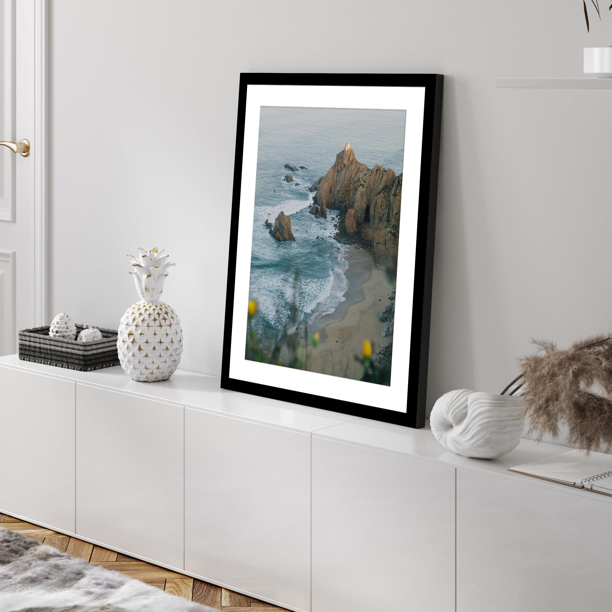 Amazon.co.jp: YESKAY 20x30インチ 写真フレーム ブラック 3個セット